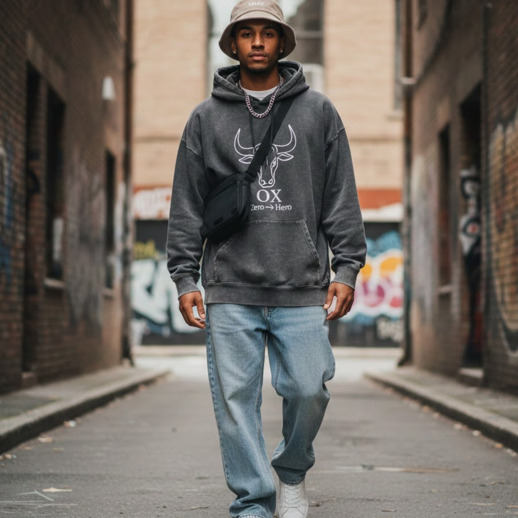 Vintage Wash Streetwear: waarom oversized kleding het verhaal vertelt dat niemand durfde uit te spreken