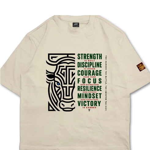 Bullish Oversized Boxy Tee 240g | LOAY