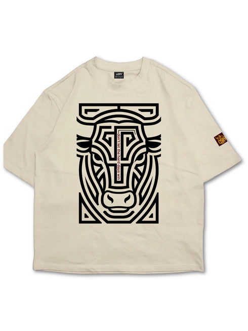 Don't Let the Hard Days Win - geborduurd - Oversized Boxy T-Shirt | Premium Heavyweight 240 GSM