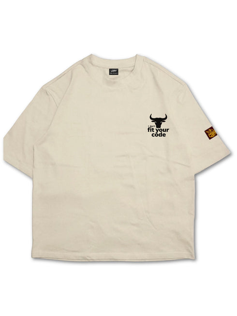 I Don't Fit Your Code Oversized Boxy T-Shirt | Premium Heavyweight 240 GSM