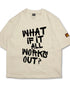 What If It All Works Out? Oversized Boxy T-Shirt | Premium Heavyweight 240 GSM Loay Brand
