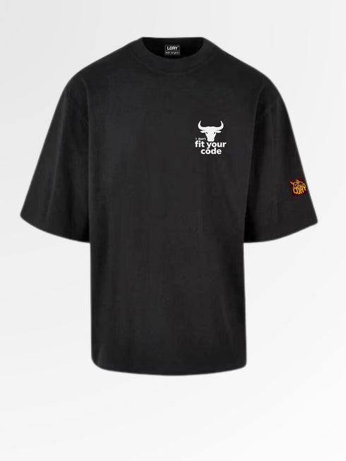 I Don't Fit Your Code Oversized Boxy T-Shirt | Premium Heavyweight 240 GSM