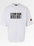 No pain no gain - Neve give up oversized boxy tee 240 g