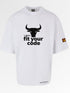 I don't fit your code oversized tee Antwerp loay brand