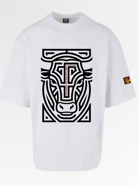 Don't Let the Hard Days Win - geborduurd - Oversized Boxy T-Shirt | Premium Heavyweight 240 GSM