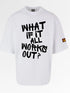 What If It All Works Out? Oversized Boxy T-Shirt | Premium Heavyweight 240 GSM Loay Brand