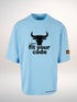 I Don't Fit Your Code Oversized Boxy T-Shirt | Premium Heavyweight 240 GSM