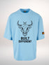 Built Different bull Tee | Premium Oversized Boxy Celestial T-Shirt Loay Brand