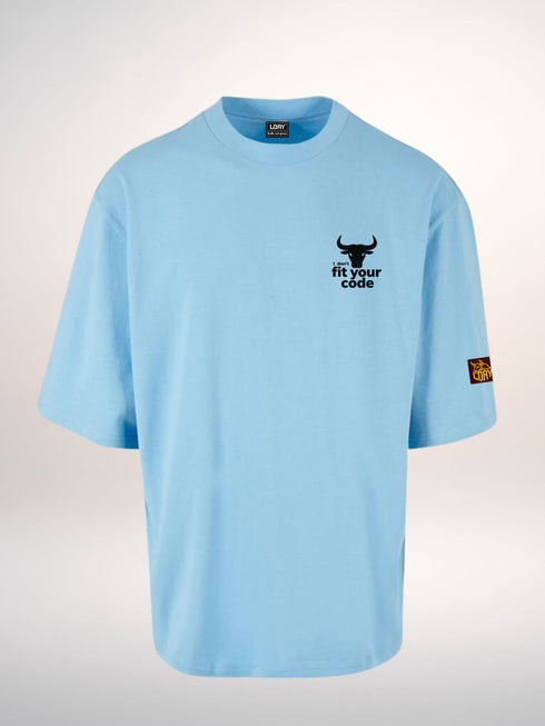 I Don't Fit Your Code Oversized Boxy T-Shirt | Premium Heavyweight 240 GSM