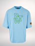PTW neon groen - geborduurd - Oversized Boxy T-Shirt | Prove Them Wrong Tee