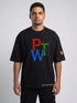 PWT prove them wrong - geborduurd oversized Boxy T-Shirt | Premium Heavyweight 240 GSM Loay Brand