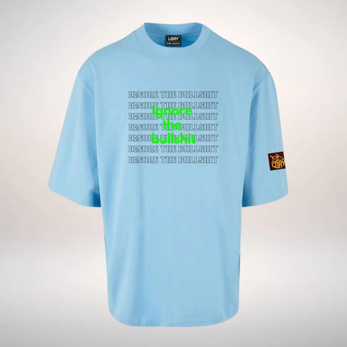 Ignore the Bullshit Oversized Boxy T-Shirt | Heavyweight 240 GSM Streetwear Loay Brand