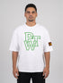 PTW neon groen - geborduurd - Oversized Boxy T-Shirt | Prove Them Wrong Tee
