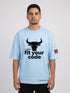 I Don't Fit Your Code Oversized Boxy T-Shirt | Premium Heavyweight 240 GSM