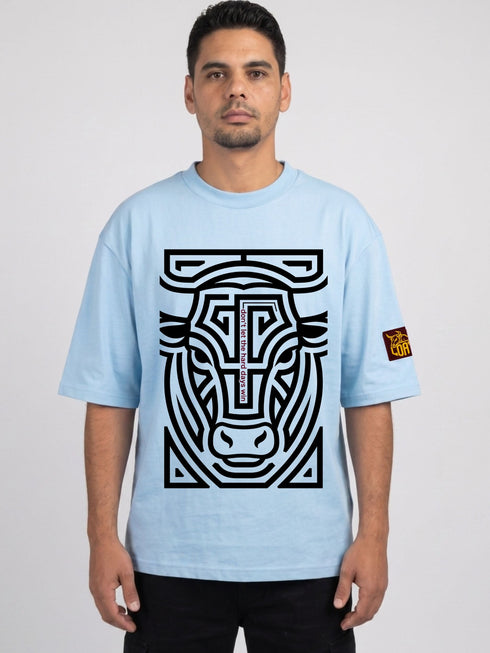 Don't Let the Hard Days Win Oversized Boxy T-Shirt | Premium Heavyweight 240 GSM Loay Brand