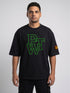 PTW neon groen - geborduurd - Oversized Boxy T-Shirt | Prove Them Wrong Tee