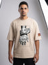 Loay brand oversized tee boxy - find your strong - streetwear hands celtic symboles