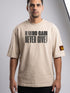 No pain no gain - Neve give up oversized boxy tee 240 g