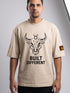 Built Different bull Tee | Premium Oversized Boxy Celestial T-Shirt Loay Brand