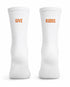 Swirly sox | GIVE KUDOS | White sokken