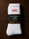Swirly sox | GIVE KUDOS | White sokken Loay Brand