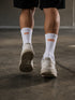 Swirly sox | GIVE KUDOS | White Loay Brand
