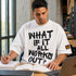 What If It All Works Out? Oversized Boxy T-Shirt | Premium Heavyweight 240 GSM Loay Brand