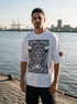 Don't Let the Hard Days Win - geborduurd - Oversized Boxy T-Shirt | Premium Heavyweight 240 GSM Loay Brand