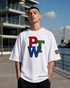 PWT prove them wrong - geborduurd oversized Boxy T-Shirt | Premium Heavyweight 240 GSM Loay Brand