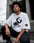 Find Your Strong Bull Globe Oversized Boxy T-Shirt | Premium Heavyweight Streetwear 240 GSM - Heren Loay Brand