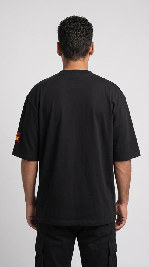 PWT prove them wrong - geborduurd oversized Boxy T-Shirt | Premium Heavyweight 240 GSM Loay Brand