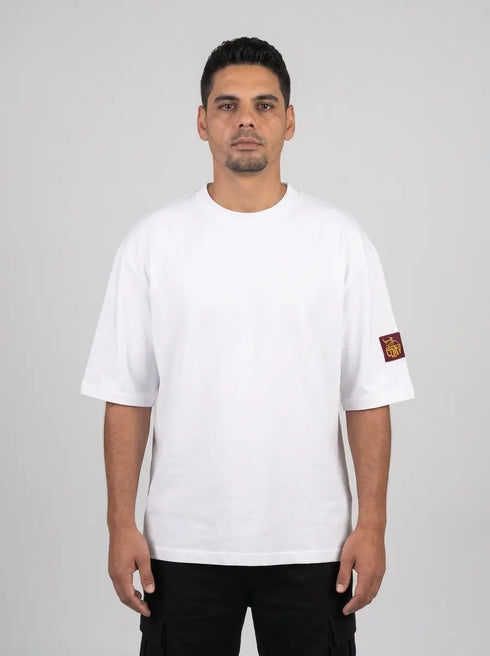 LOAY Genesis Tee - oversized Boxy T-Shirt | Premium Heavyweight 240 GSM Loay Brand