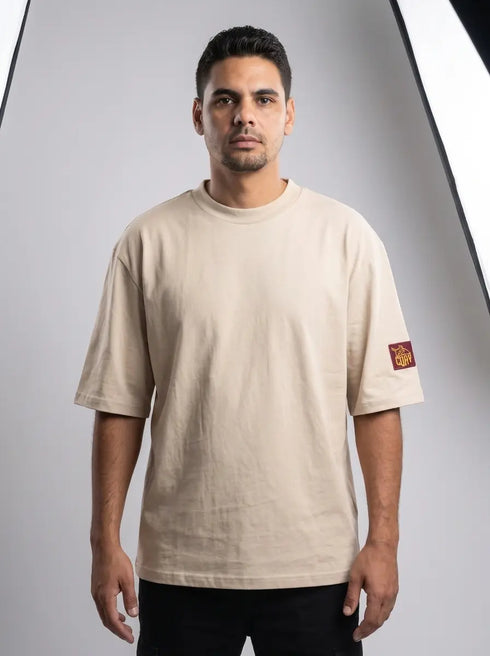 LOAY Genesis Tee - oversized Boxy T-Shirt | Premium Heavyweight 240 GSM Loay Brand