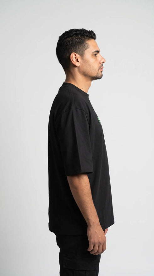 PWT prove them wrong - geborduurd oversized Boxy T-Shirt | Premium Heavyweight 240 GSM Loay Brand